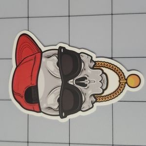 Skull Sticker